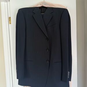 Armani Collezioni Men's Black Tailored Suit & Pants